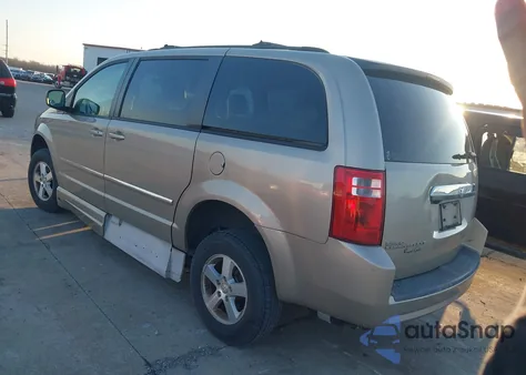 2008 Dodge Grand Caravan Sxt z USA, uszkodzony, nr VIN 2D8HN54P48R803180